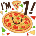 I'm One! pizza birthday party