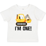 1st Birthday Construction Truck Boy Outfit